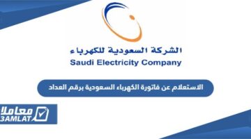الاستعلام عن فاتورة الكهرباء السعودية برقم العداد 1445