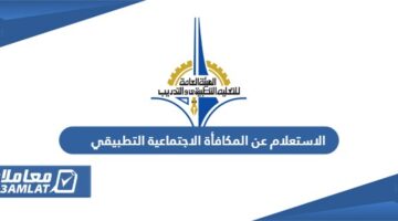 الاستعلام عن المكافأة الاجتماعية التطبيقي الكويت